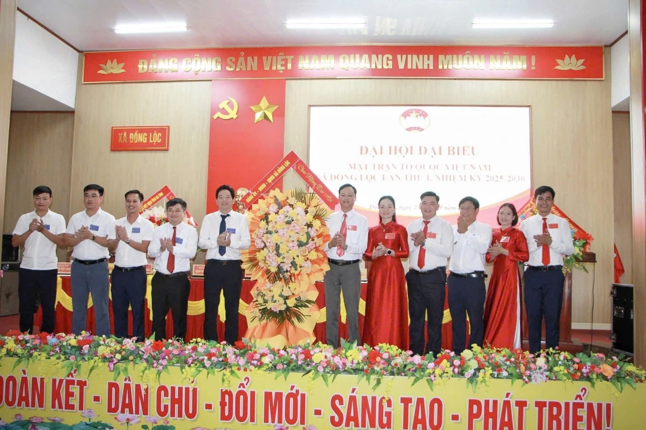 MTTQ xã Đồng Lộc tổ chức đại hội lần thứ I, nhiệm kỳ 2025 - 2030