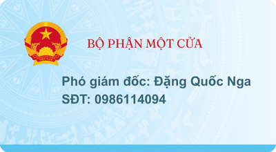 BỘ PHẬN MỘT CỬA