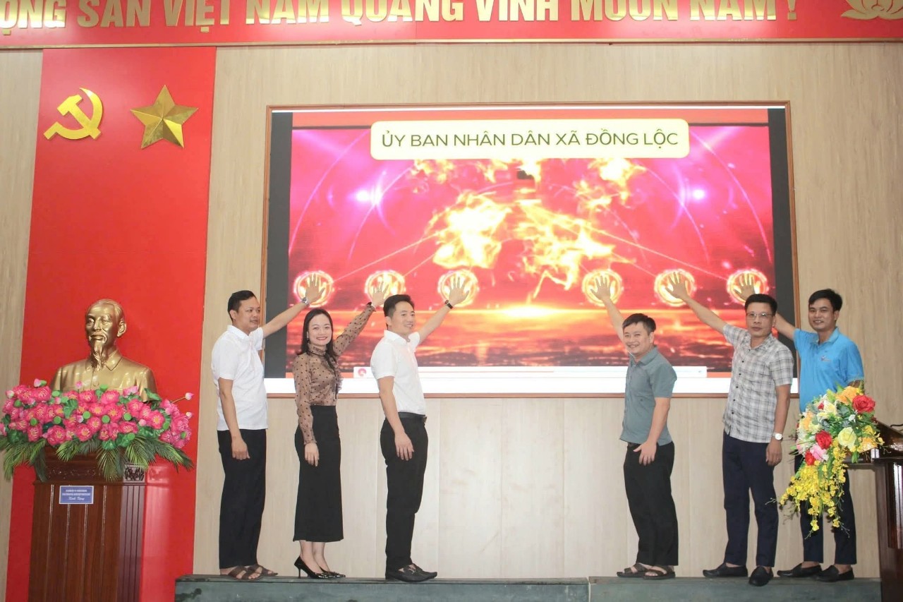 ĐỒNG LỘC PHÁT ĐỘNG HƯỞNG ỨNG NGÀY CHUYỂN ĐỔI SỐ QUỐC GIA VÀ TRIỂN KHAI CUỘC THI TRỰC TUYẾN TÌM HIỂU NGHỊ QUYẾT 57 NQ/TW