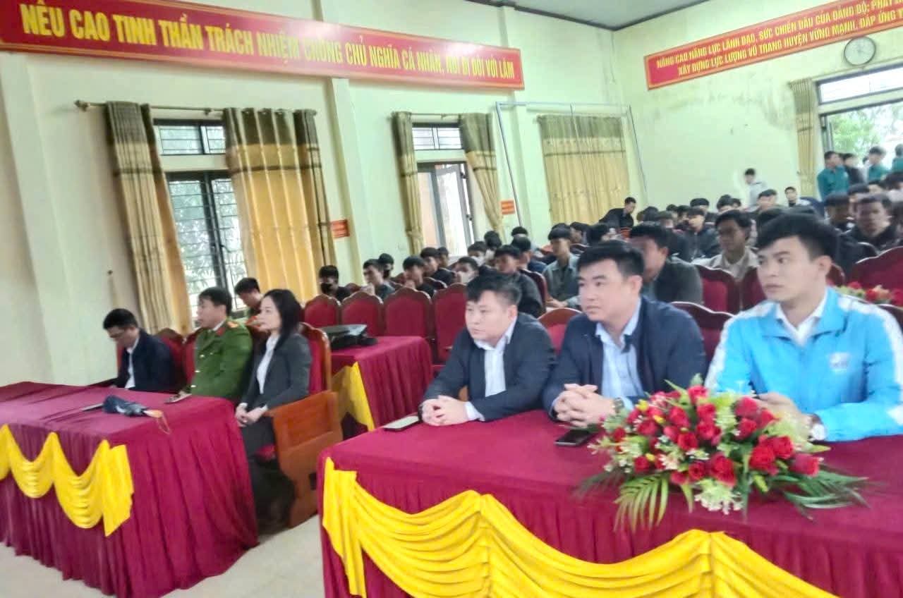 146 nam công dân xã Đồng Lộc tham gia khám tuyển nghĩa vụ Quân sự, Công an năm 2026