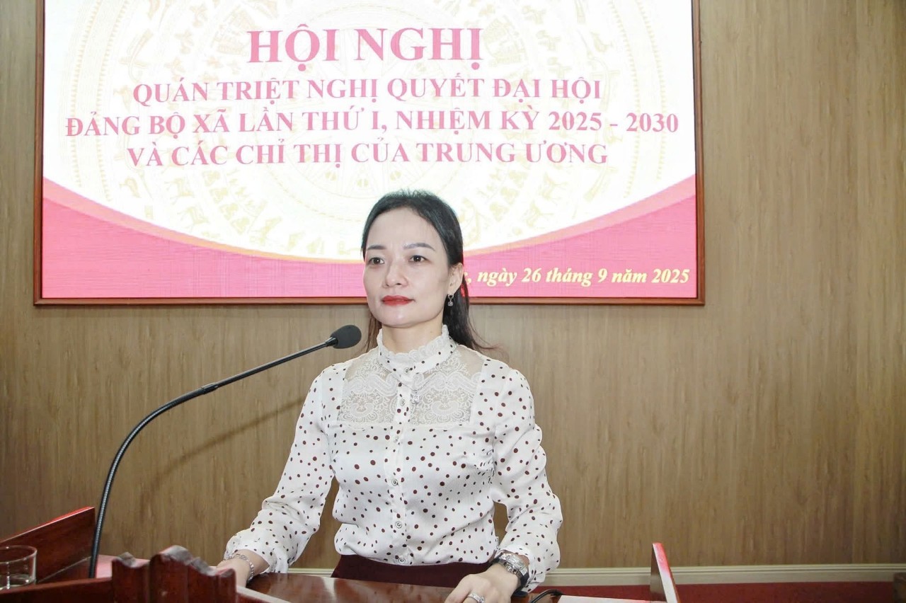 Đảng ủy xã Đồng Lộc quán triệt Nghị quyết Đại hội Đảng bộ xã lần thứ I nhiệm kỳ 2025 – 2030