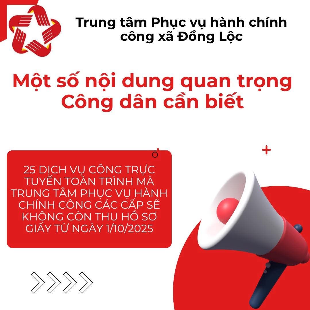 Một số nội dung quan trọng công dân cần biết