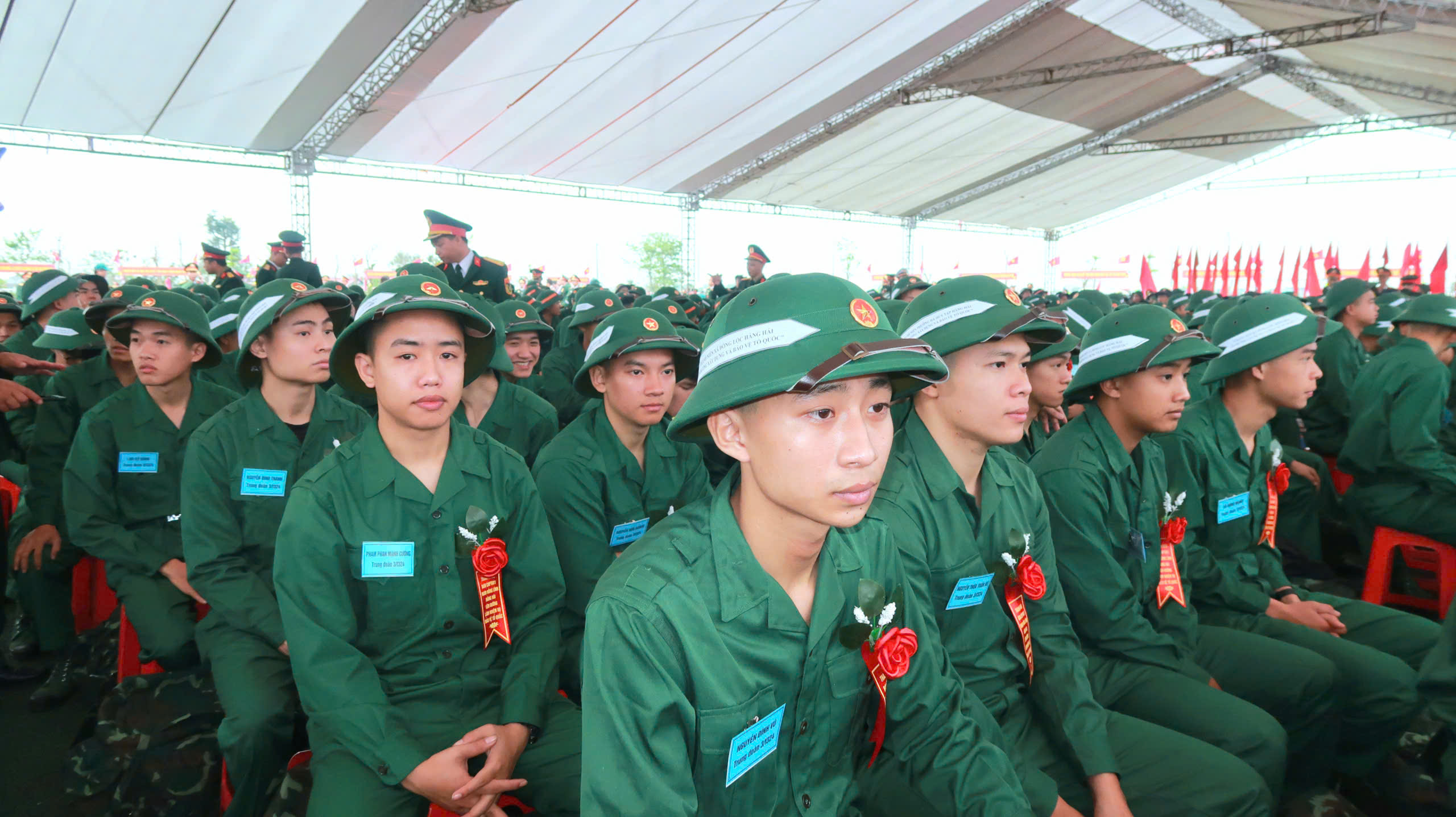 LONG TRỌNG LỄ GIAO NHẬN, QUÂN NĂM 2026 TẠI ĐIỂM GIAO QUÂN SỐ I