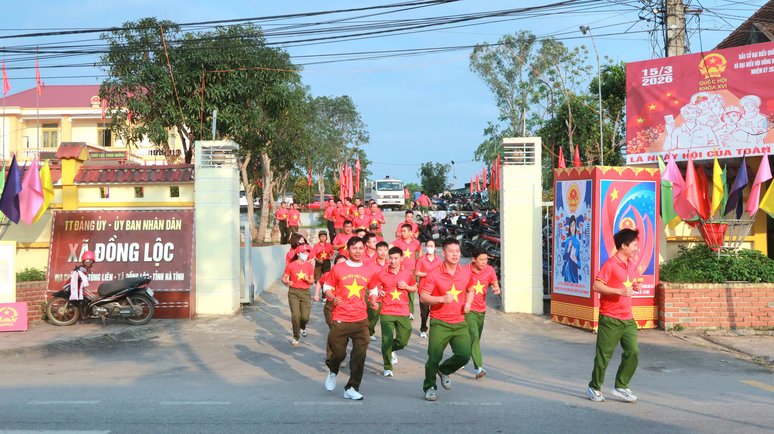 SÔI NỔI NGÀY CHẠY OLYMPIC VÌ SỨC KHOẺ TOÀN DÂN NĂM 2026 TẠI XÃ ĐỒNG LỘC