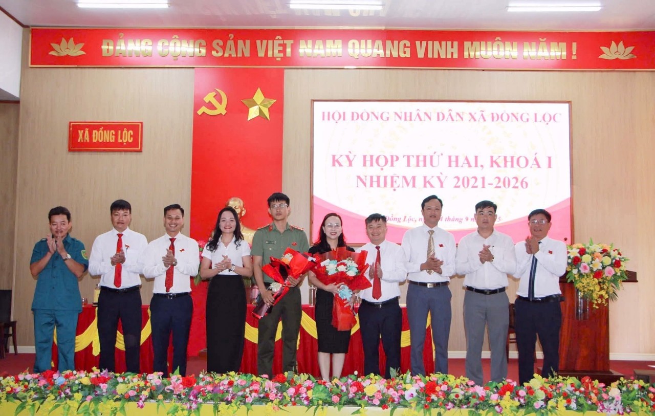 Kỳ họp thứ 2 HĐND xã Đồng Lộc khóa I, nhiệm kỳ 2021 - 2026