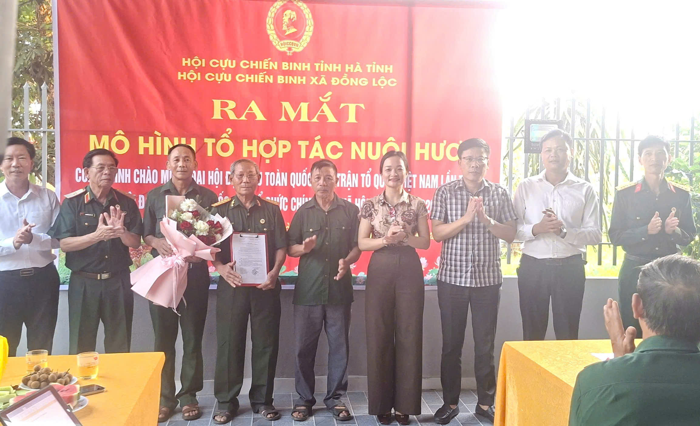 ĐỒNG LỘC RA MẮT MÔ HÌNH TỔ HỢP TÁC NUÔI HƯƠU