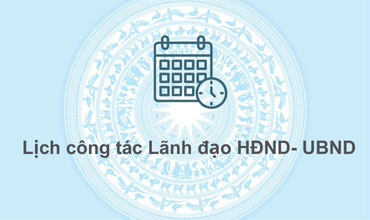 Lịch công tác