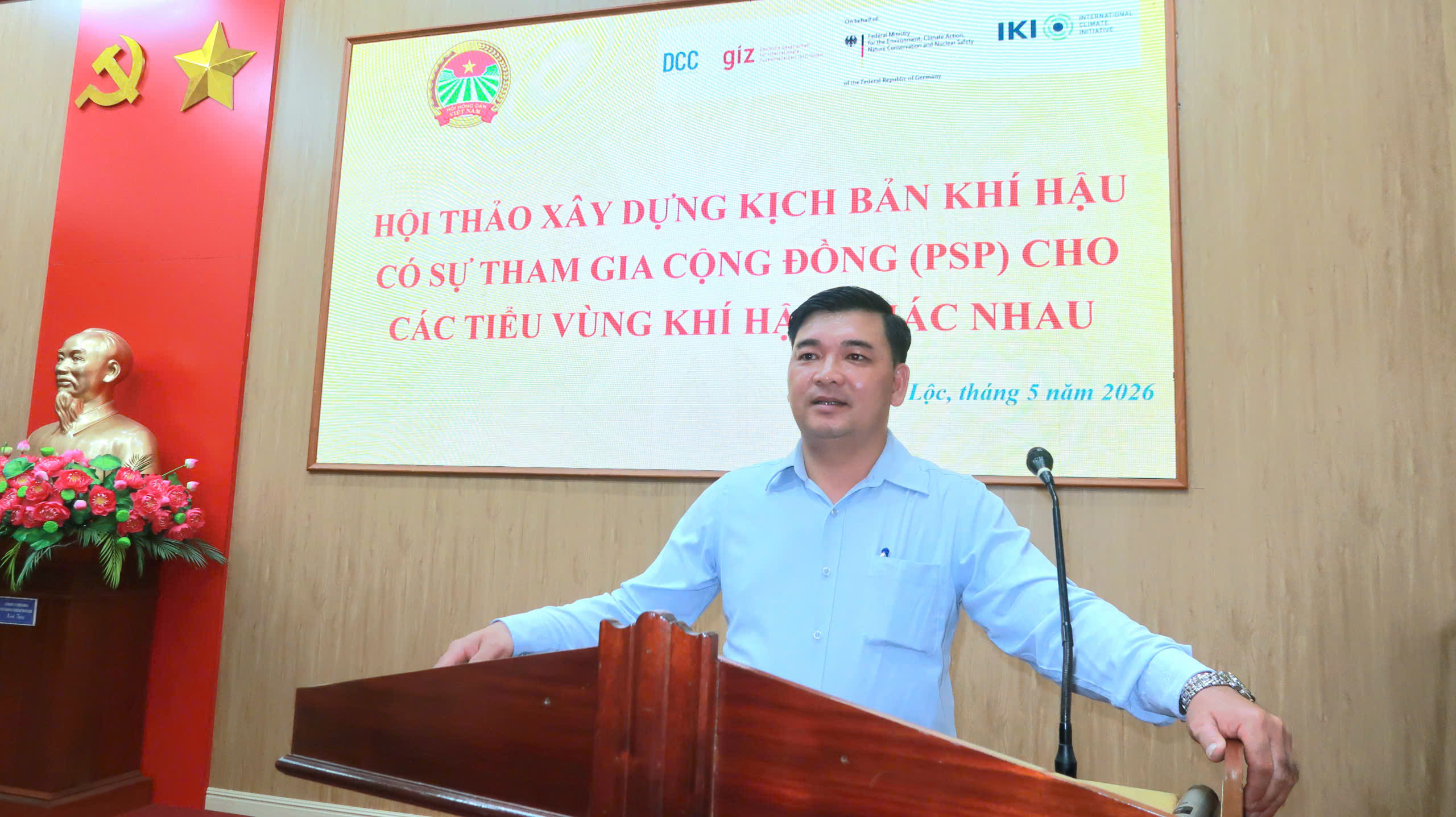 ĐỒNG LỘC TỔ CHỨC HỘI THẢO XÂY DỰNG KỊCH BẢN KHÍ HẬU CÓ SỰ THAM GIA CỘNG ĐỒNG THUỘC DỰ ÁN VN-SIPA II