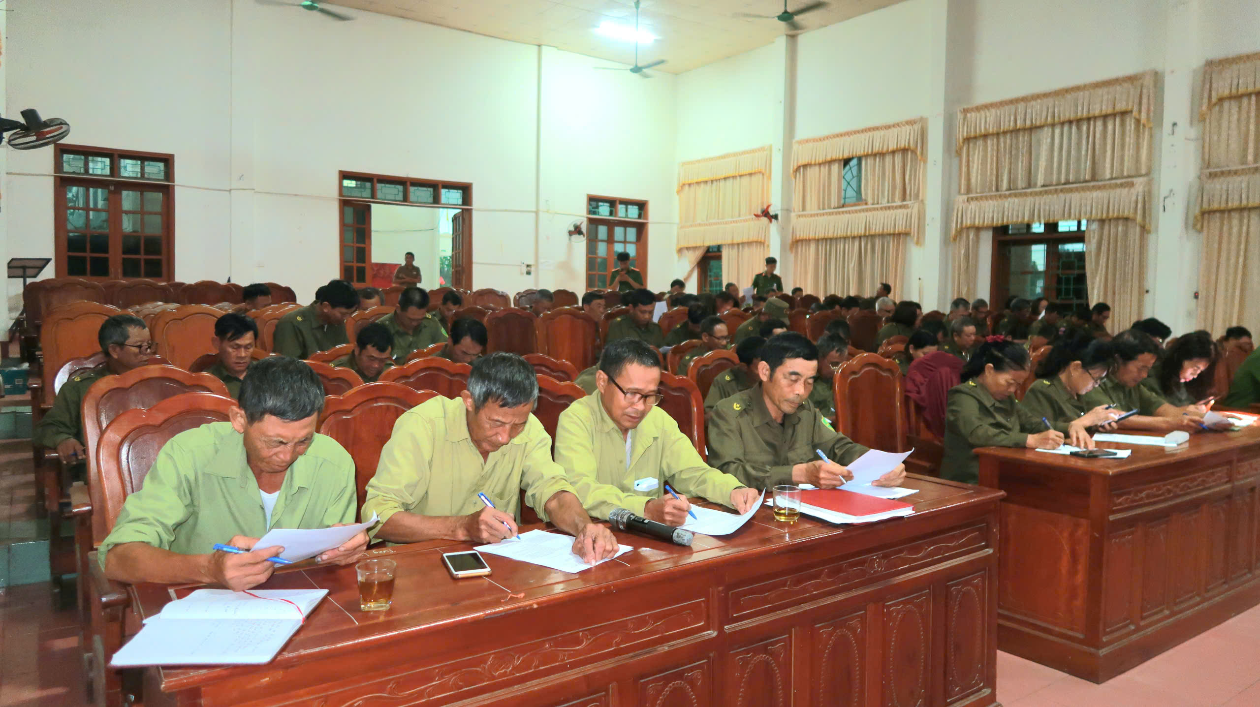 CÔNG AN XÃ ĐỒNG LỘC TỔ CHỨC HỘI THI LỰC LƯỢNG THAM GIA BẢO VỆ ANTT Ở CƠ SƠ GIỎI LẦN THỨ NHẤT NĂM 2026 