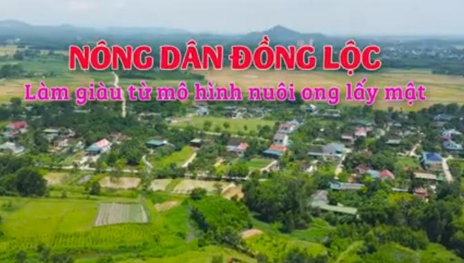 Nông dân Đồng Lộc - Làm giàu từ mô hình nuôi ong lấy mật