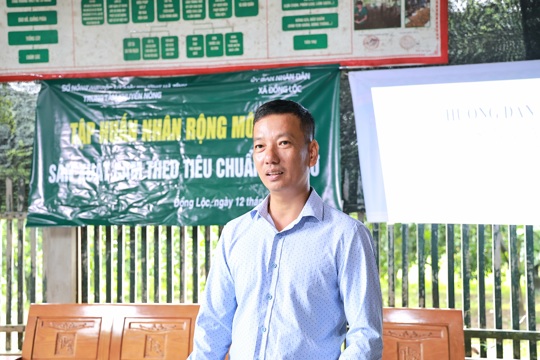 Tập huấn nhân rộng mô hình sản xuất cam theo tiêu chuẩn hữu cơ