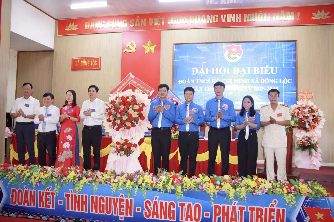 Đại hội đại biểu Đoàn thanh niên xã Đồng Lộc lần thứ I thành công tốt đẹp 