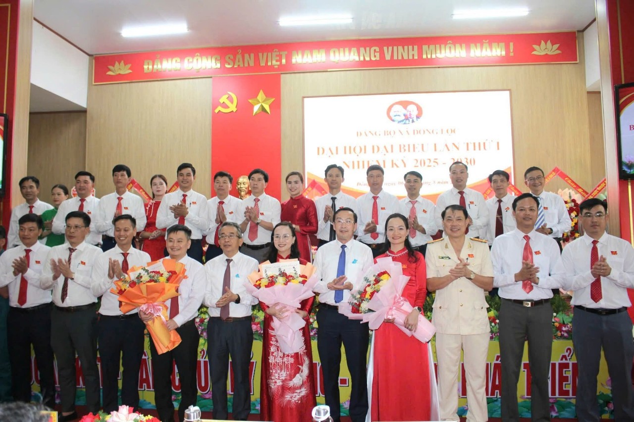 Đại hội đại biểu Đảng bộ xã Đồng Lộc lần thứ nhất, nhiệm kỳ 2025-2030 