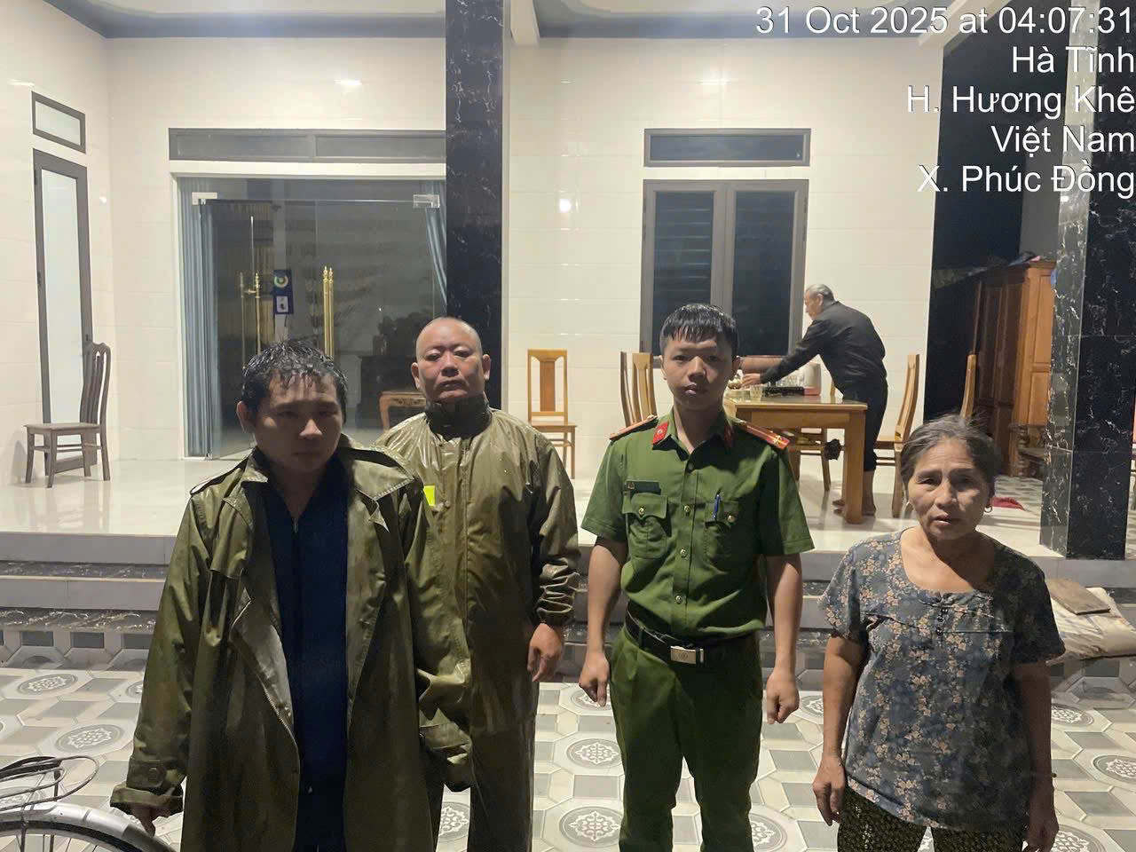 CÔNG AN XÃ ĐỒNG LỘC KỊP THỜI GIÚP ĐỠ NGƯỜI ĐÀN ÔNG  BỊ LẠC ĐƯỜNG VỀ NHÀ AN TOÀN 